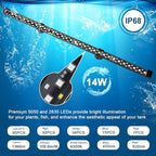 hygger 24/7 Mode Submersible Aquarium LED Light, Full Spectrum Hidden Fish Tank - Image 6