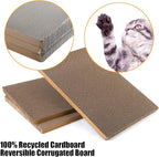 Kichwit Large Cat Scratching Pads, Reversible Cat Scratching Board, 16.5" x - Image 3