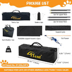 Automatic Pop-Up Cat Enclosure|3-Tier Cat Tent|Cat Cage|Outdoor Catio - Image 7