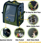 Birds Day Bird Carrier Backpack-Parrot Travel Cage - Image 6