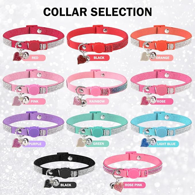 Rhinestone Cat Collar Breakaway - Image 6