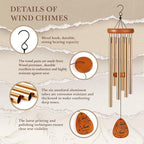 SteadStyle Pet Memorial Gifts for Dogs, Dog Memorial, Pet Memorial Wind Chime - Image 6