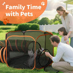 Outdoor Cat Enclosure with Circle Tunnel - Image 6