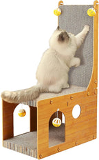 ​Cat Scratcher, Cat Scratching Board, L Shaped Vertical Cat Scratcher by YEMOO