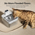DownyPaws Cat Food Mats for Floors Waterproof, BPA Free Silicone Pet Food Mat - Image 3
