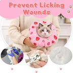 Cat Cone Collar Soft, Medium Waterproof Cat Recovery Collar - Image 5