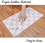 Ralxion Checkered Dog Feeding Mat, Absorbent Mats - Image 6