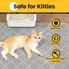 Cat Litter Mat Litter Trapping Mat, Less Waste Cat Litter Box Mat - Image 8