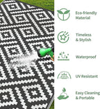 GENIMO Outdoor Rug for Patio Clearance, Reversible Plastic Camping Rugs - Image 5