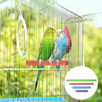 4 Pcs Bird Perch Stand Toy Parrot Perch Stand, Wood Bird Cage Perches Toy - Image 7