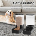 Automatic Cat Feeder and Water Dispenser in Set - Image 6