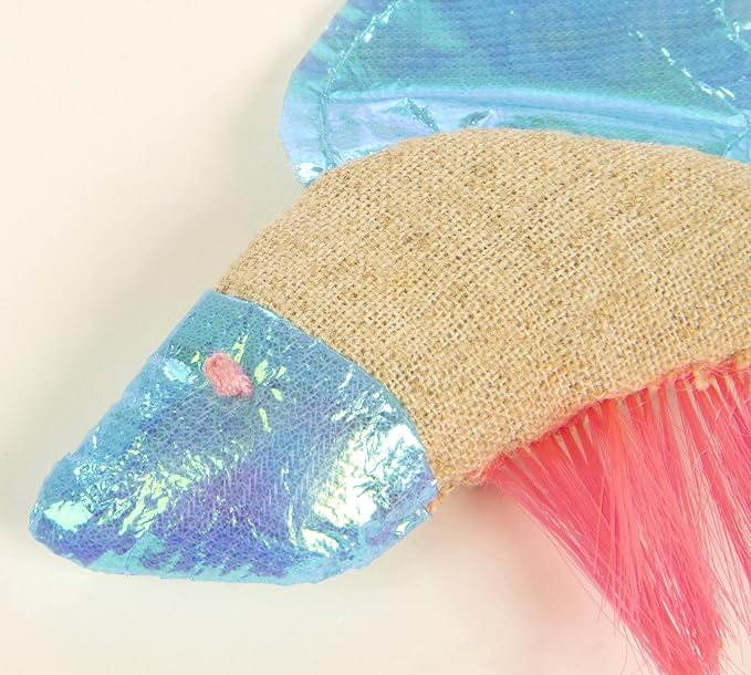 Petlinks Batty Beta Fish Crinkle Catnip Cat Toy - Image 3