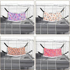 4 Pcs Cat Hammock for Cage Hanging Soft Pet Hammock Bed - Image 8