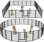 Dog Playpen, Portable Outdoor Dog Fence, Dog Playpen by XDPET