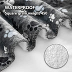 Waterproof Pet Blanket Dog Blankets, Pattern Printing Super Soft Warm Fluffy - Image 2