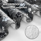 Waterproof Pet Blanket Dog Blankets, Pattern Printing Super Soft Warm Fluffy - Image 3