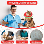Cat Cone Collar Soft, Adjustable Cat Recovery Collars Kitten Cones to Stop - Image 6