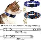 Elegant little tail 2 Pack Cat Collar- Christmas Cat Collars Breakaway - Image 7
