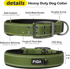 Fida Heavy DutyDog Collar for Large Dogs, Ultra Comfortable Soft Neoprene Padded - Image 4