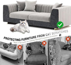 2Pack Total 78.7"x15.8" Cat Scratch Mat - Image 3