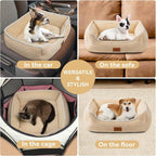 Rectangle Cat Dog Bed for Large Medium Small Pets Indoor Outdoor Machine - Image 6