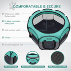 Pet Cat Playpen for Indoor Cats Enclosed, Puppy Dog Play Pen for Outdoor Travel - Image 4