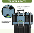 Cat Carrier 18 x 11 x 11 Top Loading Soft-Sided Pet Travel Bag Over 15lbs - Image 5