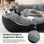 INVENHO Small Dog Bed Orthopedic Warming Soft Calming Sleeping Durable - Image 4