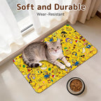 Dog Food Mat for Bowls, Absorbent Quick Dry Dog Cat Mats for Food and Water - Image 4