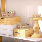 Abbylike Pet Rhinestone King Crown, Queen Crown - Image 3