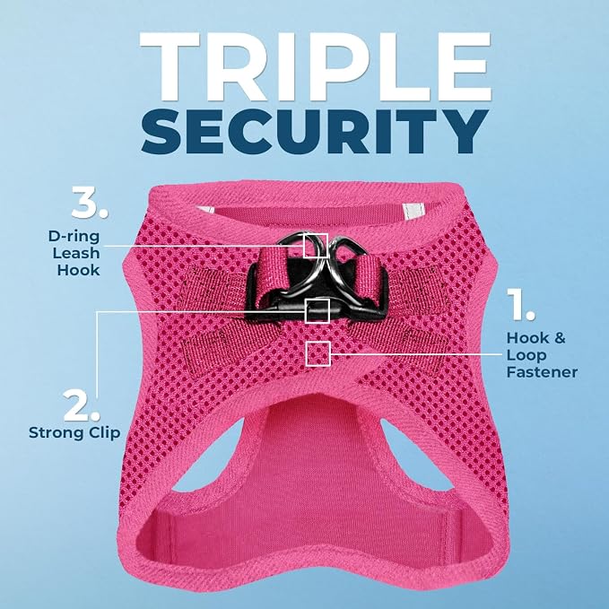 Best Pet Supplies Voyager Step-in Air All Weather Mesh Harness and Reflective - Image 3