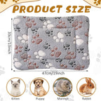 Tuanse 4 Pack Ultra Soft Dog Cat Bed Mat Small Animal Guinea Pig Bed - Image 2