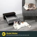 Pet Zone Semi - Self Cleaning Semi Automatic Cat Litter Box - Smart Scoop Cat - Image 8