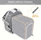 Breathable Cat Bubble Backpack Large Space Pet Carrier Backpack Expandable - Image 4
