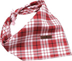 Lionet Paws Christmas Dog Bandana Washable Cotton Handkerchief Scarf Triangle - Image 3