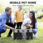 Cat Carrier for 2 Cats/Kitten, Pet Carrier for Cat, Small Dog & Bunny, Foldable - Image 7