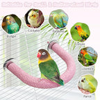 PINVNBY 5 Pack Bird Perch Resin Bird Beak Grinding Stone Parrot Cage Stand - Image 7