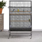 Large Bird Cage Seed Catcher 31 x 118 inches Adjustable Bird Cage Net Cover - Image 7