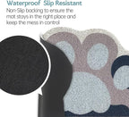 Cute Cat Litter Mat 24”x16”, Litter Box Mat, Litter Trapping Mat, Soft on Kitty - Image 5