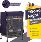QBLEEV Birdcage Cover, Breathable Night Cover - Image 2