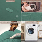 Dog Bed Cover Waterproof Replacement Machine Washable Covers - Image 3