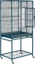 Topeakmart 54'' H Large Bird Cage Parrot Cage w/Stand Bird Cage by Topeakmart