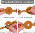 OOPSDOGGY Reflective Leather AirTag Cat Collar - Image 5