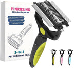 3-IN-1 Pet Grooming Tool by PINKIELINK