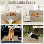Smiry Waterproof Dog Bed Cover Blanket 52x82, Soft Reversible Pet Blanket - Image 5