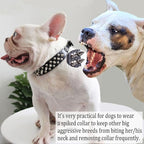 TEEMERRYCA Adjustable Microfiber Leather Spiked Studded Dog Collars - Image 4