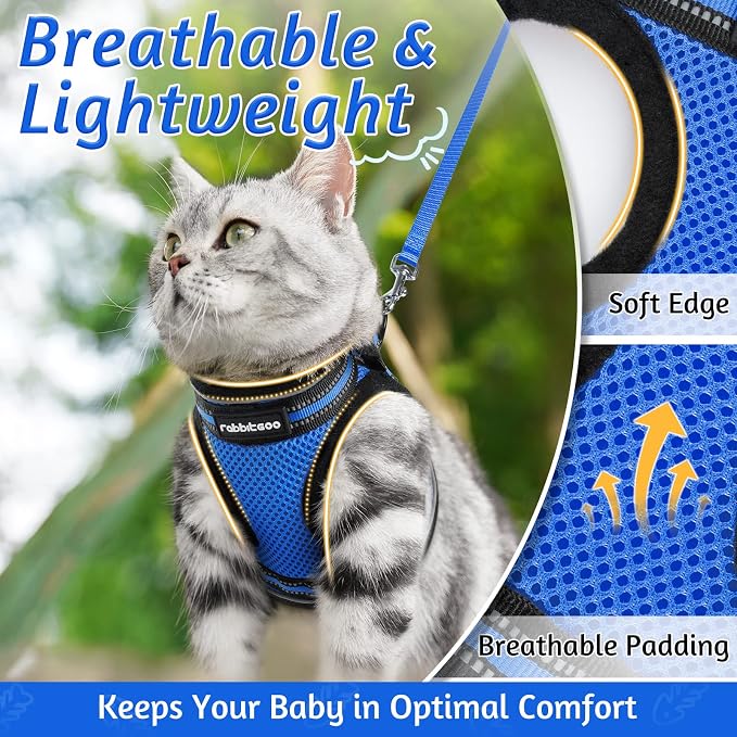 rabbitgoo Cat Harness and Leash Set - Image 3