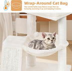 YOUPET Cat Tree with Cat Scratching Post - Image 5