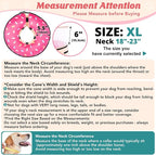 Inflatable Dog Cone with Anti-Licking Clear Shield, Protective Dog Donut Collar - Image 3