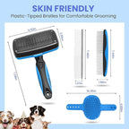 Self Cleaning Shedding Brush - Image 2
